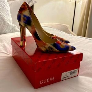 Sexy colorful shoes from guess